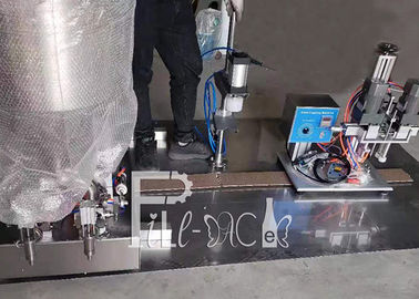 Semi автоматическая пневматическая машина упаковки бутылки для бочонков отжимая крышки
