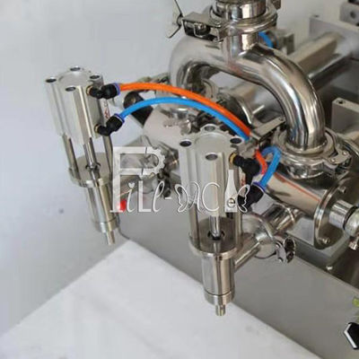Semi автоматическая пневматическая жидкостная машина завалки затира 1000ml