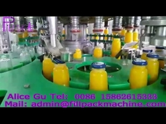 Сок в стеклянной бутылке 18-18-6 с тройной крышкой