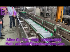 Тестовая машина для стерилизации розлива сока из бутылок Ямайка