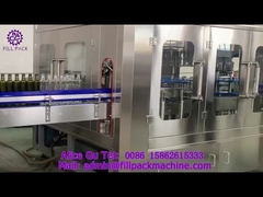 1884 J1 Легкие напитки Газированные напитки Заполнительная машина линия Стеклянная бутылка Короновая крышка 1000BPH