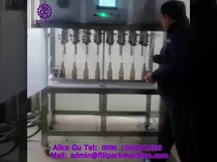 1970 J103 Полуавтоматическая линейная 8-головая стеклянная бутылка для заполнения под равным давлением