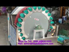 2040 Филиппины Полуавтоматическое удаление этикеток со стеклянных бутылок из переработанного стекла, 24 станции