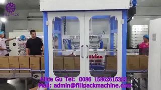 2234 P15 Производственная линия по распаковке, комплектации и упаковке коробок