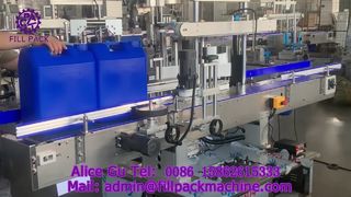 2339 M4 Эквадор Односторонняя этикетировочная машина для ведра 20 литров
