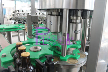 Автоматическим разлитая по бутылкам стеклом машина завалки пива, сбалансированный заполнитель Monoblock давления