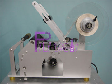 Semi автоматическая машина для прикрепления этикеток бутылки для ярлыков стикера с принтером кодирвоания даты