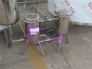 Фильтр двойника обрабатывающего оборудования сока нержавеющей стали 304 материальный для обработки сока