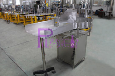 Semi автоматический тип сортируя машины стеклянной бутылки роторный для производственной линии воды