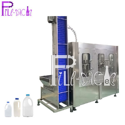 Автоматические машина завалки молока интеграла 3 in-1washing-filing-capping бутылки monoblock 6000BPH/прибор