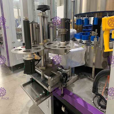 Машина ярлыка машины для прикрепления этикеток стеклянной бутылки Шампани промышленная ручная