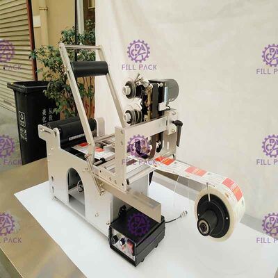 Слипчивый круглый Labeler бутылки машины для прикрепления этикеток бутылки Semi автоматический