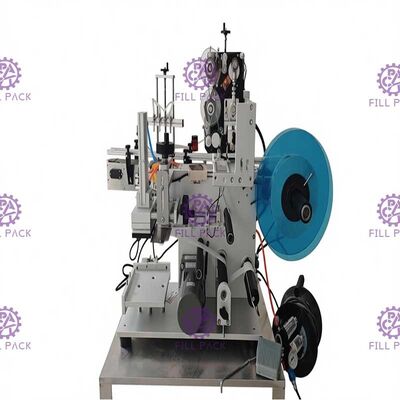 Слипчивая машина для прикрепления этикеток 1800BPH бутылки стикера Semi автоматическая для квадратных сторон бутылки 3