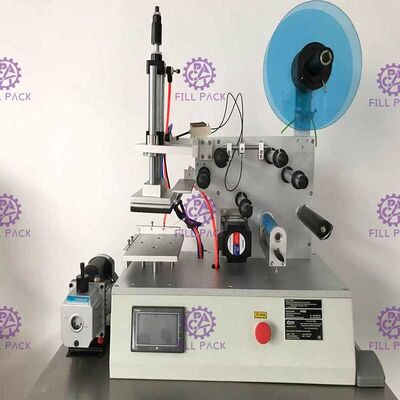 Машина для прикрепления этикеток 2000BPH бутылки квадрата плоская раздражает слипчивый стикер Semi автоматический