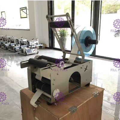 Машина для прикрепления этикеток собственной личности Semiauto 50BPH слипчивая с принтером кода