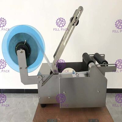 Машина для прикрепления этикеток собственной личности Semiauto 50BPH слипчивая с принтером кода