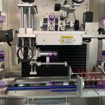 Машина светоэлектрического стикера бутылки ЛЮБИМЦА PVC рукава сокращения плоского обозначая