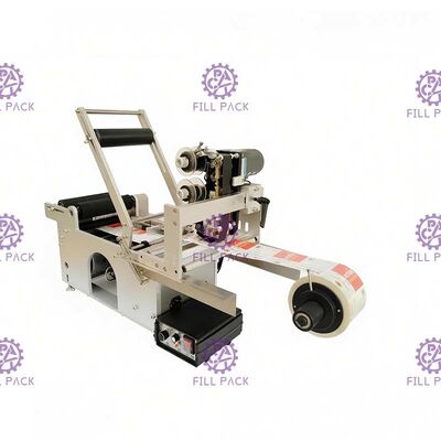 Semi автоматическая машина для прикрепления этикеток бутылки для ярлыков стикера с принтером кодирвоания даты