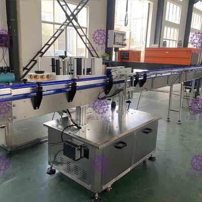 машина для прикрепления этикеток одиночной стороны 1800bph слипчивая для небольшой круглой бутылки