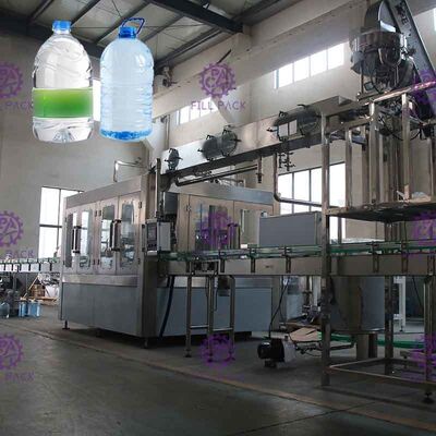 2500BPH завод завалки питьевой воды бутылки емкости 5L с управлением PLC