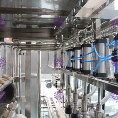 Вода ведра/бутылки бочонка/галлона полоща заполняя покрывая оборудование/завод/машину/систему/линию