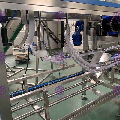 Автоматическая машина завалки воды 5 галлонов 200BPH для питьевой воды