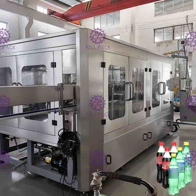 Управление 3 PLC в 1 Carbonated машине завалки питья для круглой бутылки ЛЮБИМЧИКА 0.3L-2L