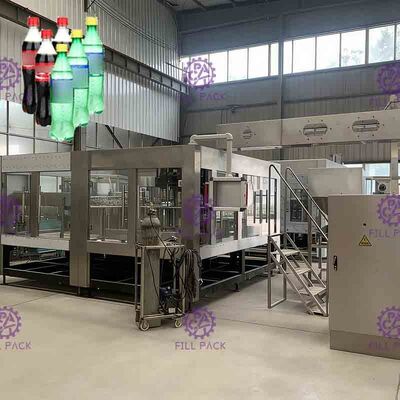 Управление 3 PLC в 1 Carbonated машине завалки питья для бутылок ЛЮБИМЧИКА