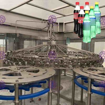 Управление 3 PLC в 1 Carbonated машине завалки питья для бутылок ЛЮБИМЧИКА