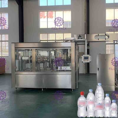 3 в 1 машине завалки бутылки Monoblock Non-carbonated питье с управлением PLC