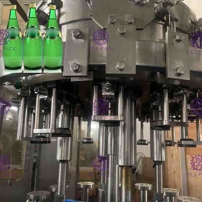 Машина завалки бутылки 40 головок для давления стеклянной бутылки отрицательного