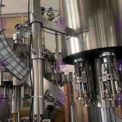 Машина завалки бутылки 40 головок для давления стеклянной бутылки отрицательного