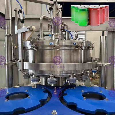 5.5Kw электрические 2 в 1 может заполняя линия Carbonated питье может стиральная машина