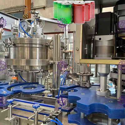 Высокоскоростной сок напитка может машина завалки, автоматическое оборудование запечатывания чонсервной банкы