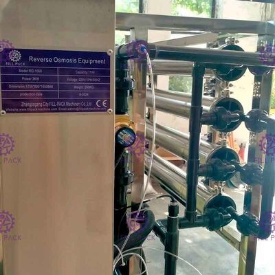 Машина обработки питьевой воды 500LPH Monoblock UF