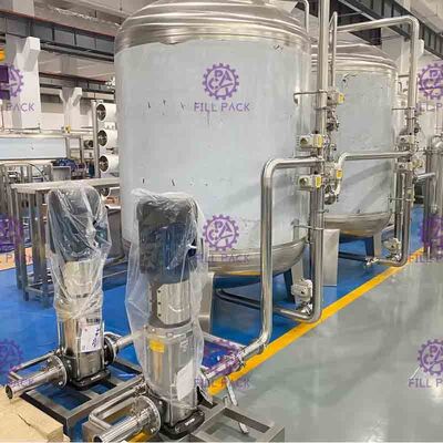 магнитный SUS водоочистки 3TPH расквартировывая установленную трубу UPVC