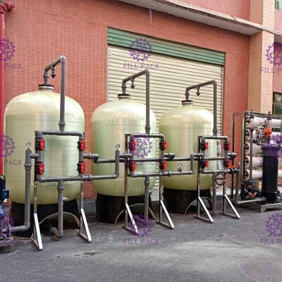 Управляемое электрическое машины обработки RO обратного осмоза 10000L/H