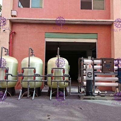 Управляемое электрическое машины обработки RO обратного осмоза 10000L/H