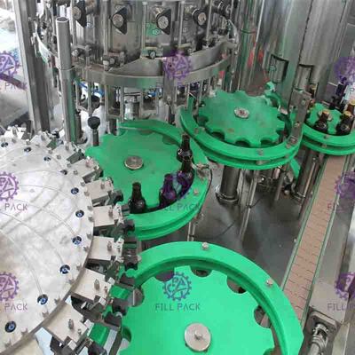 Оборудование разливать по бутылкам пива PLC японское для крышки кольца тяги стеклянной бутылки