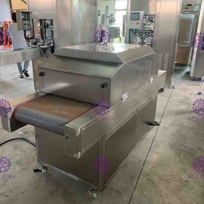 Тоннель стерилизатора дезинфицирующего средства 1.5KW 15A 300nm УЛЬТРАФИОЛЕТОВЫЙ с ровной подачей воды