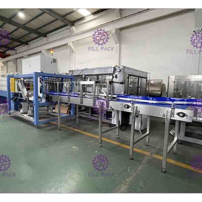 Автоматическая машина упаковки бутылки ПЛК, 380В коробка 50/60 ХЗ формируя машину