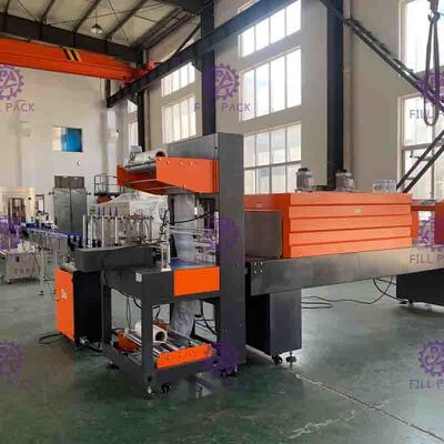 Машина упаковки сокращения бутылки минеральной воды 5000BPH пластиковая