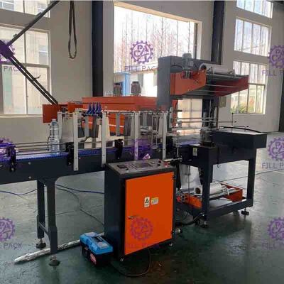 Машина упаковки сокращения бутылки минеральной воды 5000BPH пластиковая