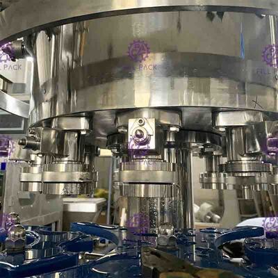 PLC 1500BPH Carbonated машина завалки напитка, Carbonated производственная линия напитка