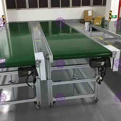 Трение линейной конвейерной ленты бутылки PVC SUS201 низкое с мотором скорости
