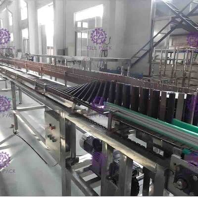 Автоматическая машина упаковки бутылки для горячего заполняя сока разливает обратную стерилизацию по бутылкам