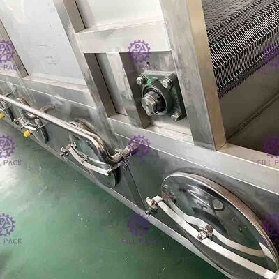 Зона температуры машины упаковки 3000 BPH бутылки минеральной воды 8