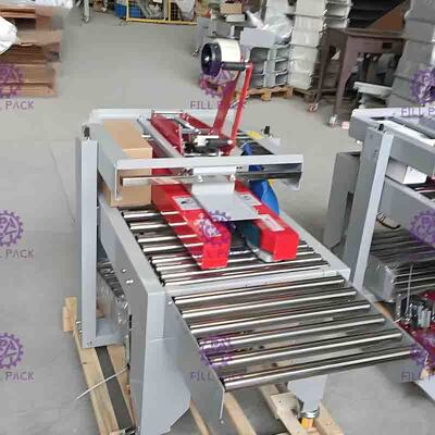 Semi автоматическая машина упаковки бутылки коробки запечатывания коробки