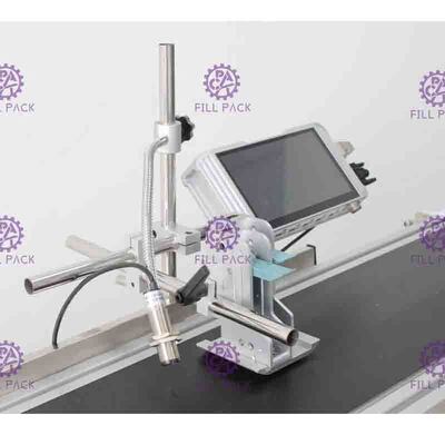 Автоматическая машина для кодирования струйной печати со скоростью 75 м/мин с высоким разрешением для кода даты/логотипа