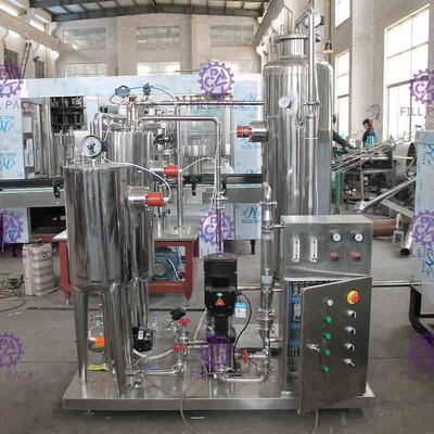 Сверкная вода 0.5T/H carbonated производственная линия безалкогольного напитка